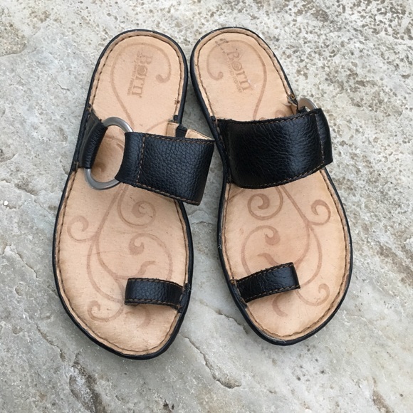 born toe loop sandals
